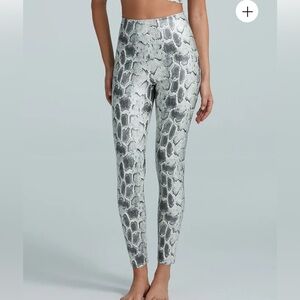 Commando snake print faux leather legging